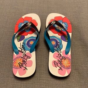 NWOT Brighton Flip Flops Sandals Size 9 Large